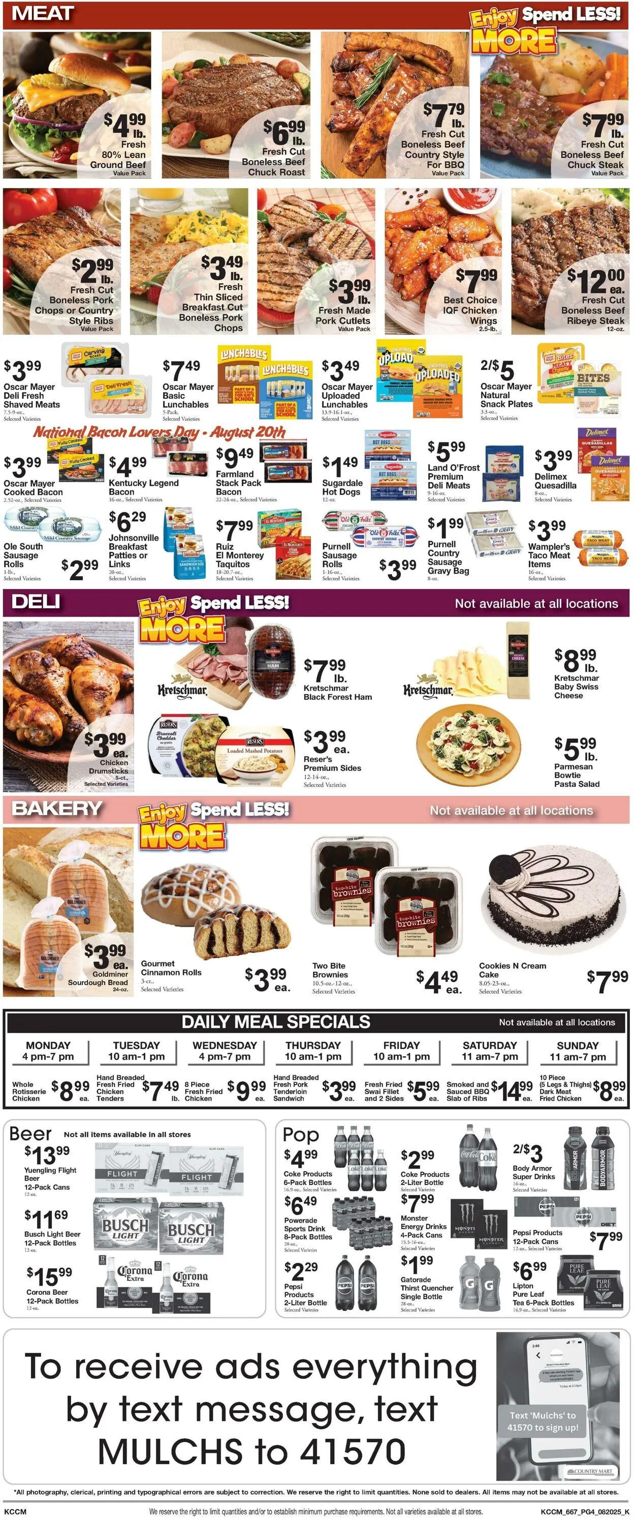 Weekly ad Country Mart from August 19 to August 25 2025 - Page 4
