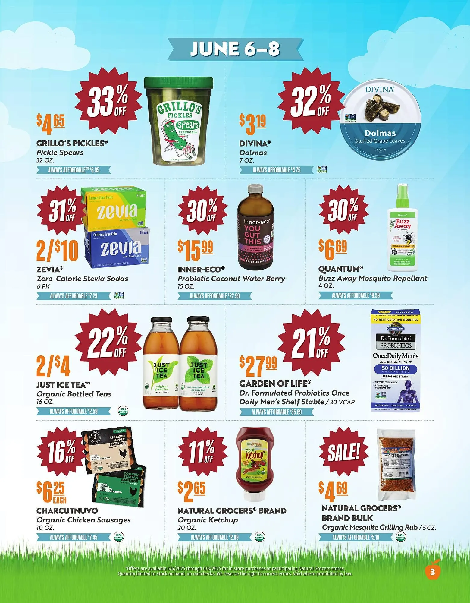 Weekly ad Natural Grocers ad from June 6 to June 8 2025 - Page 3