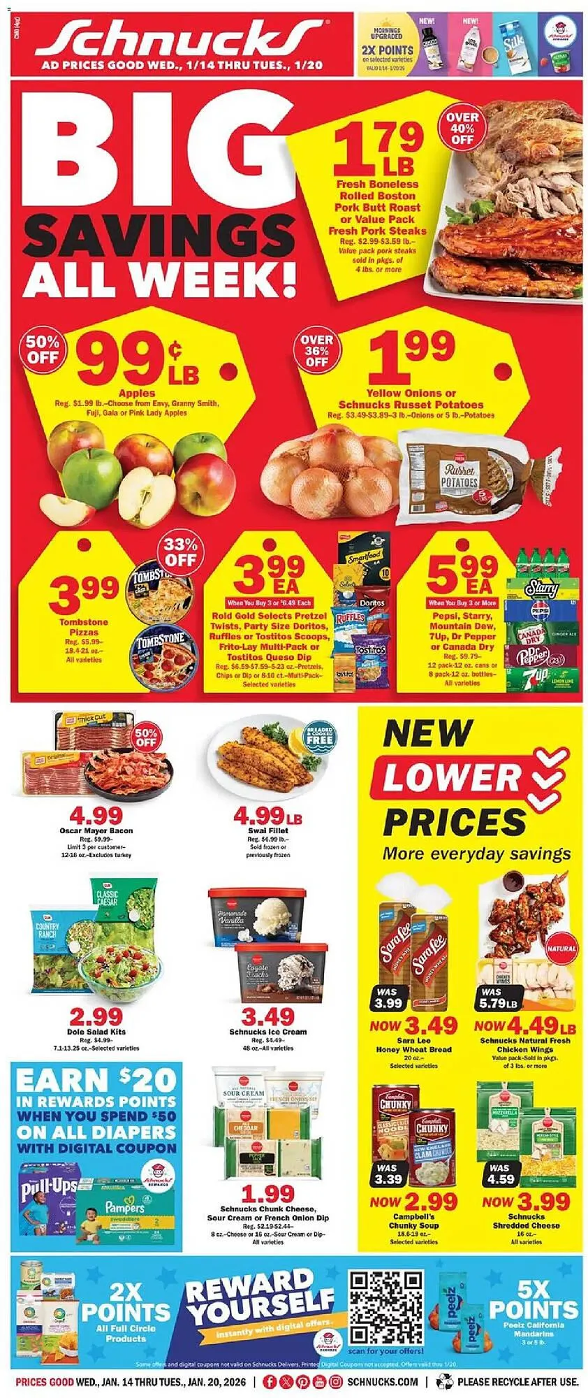 Weekly ad Schnucks weekly ad from January 14 to January 20 2026 - Page 1