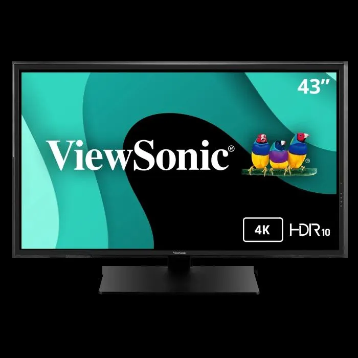 VX4381-4K - 43" 4K UHD Monitor with HDR10, HDMI and DisplayPort