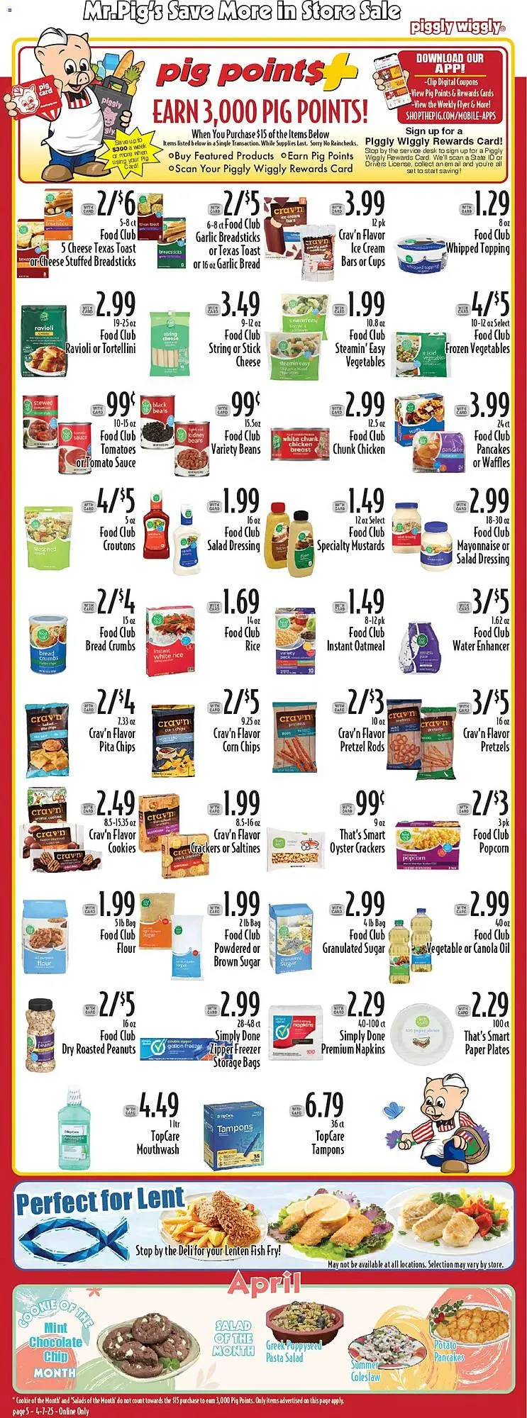 Catálogo de Piggly Wiggly Weekly Ad 9 de abril al 15 de abril 2025 - Página 5