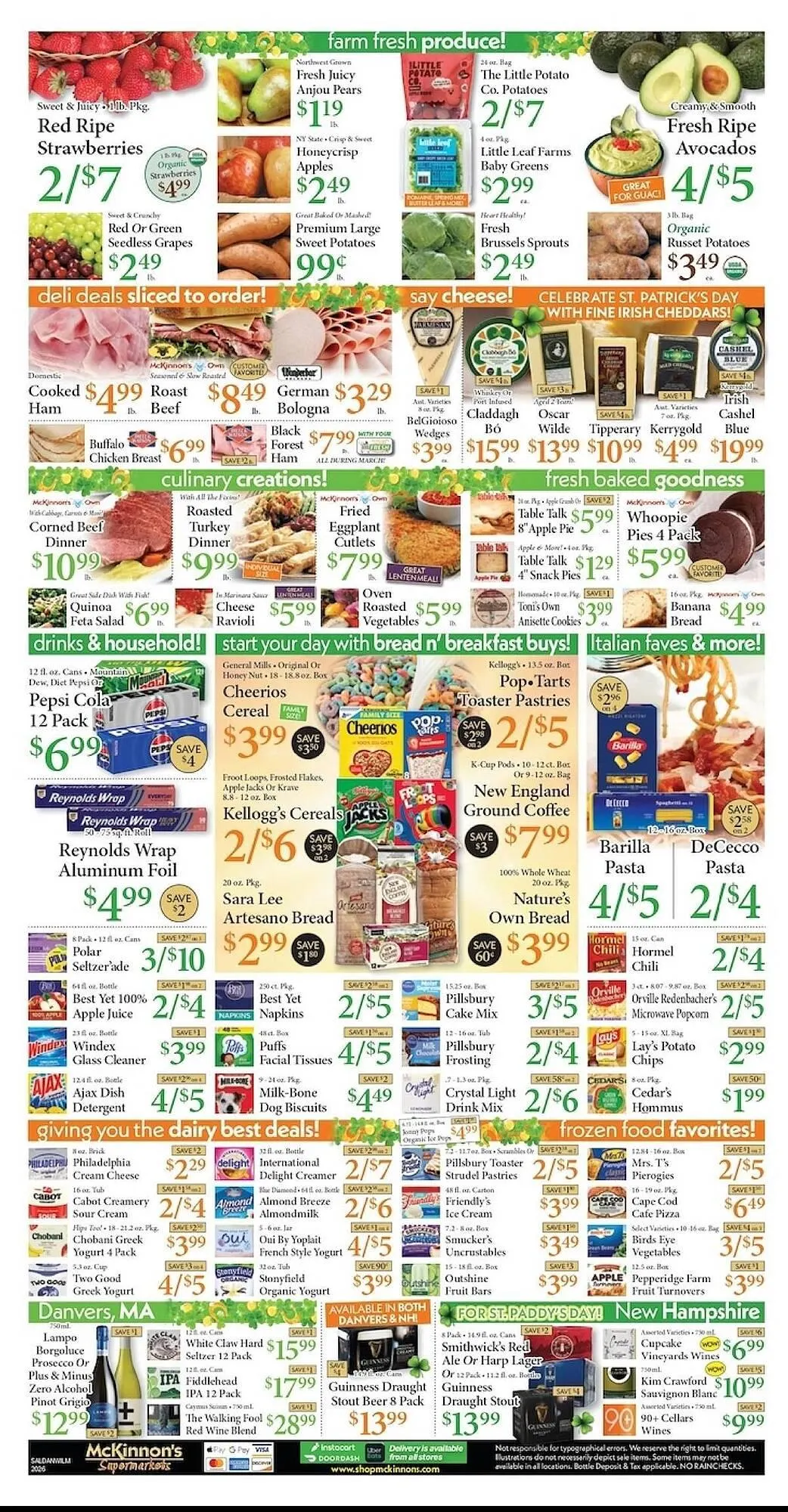 Weekly promotion McKinnon's Supermarkets weekly ad spanning from March 13 to March 19 2026 - Page 2 for Catalogue 365