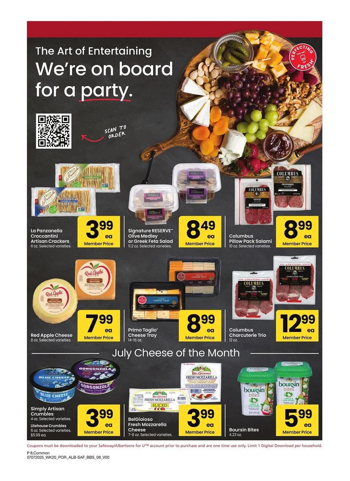 Weekly ad Albertsons Weekly Ad from July 7 to August 3 2025 - Page 8