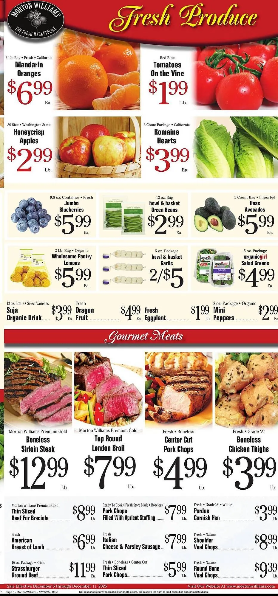 Weekly ad Morton Williams weekly ad from December 5 to December 11 2025 - Page 6