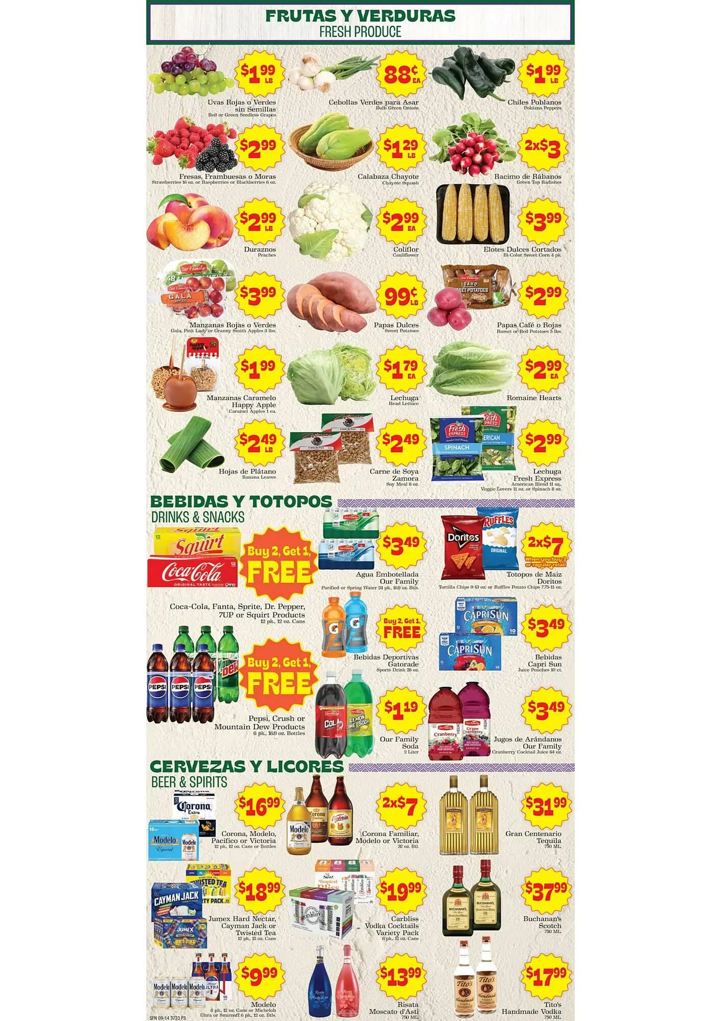 Weekly ad Supermercado Nuestra Familia weekly ad from September 14 to September 20 2025 - Page 3