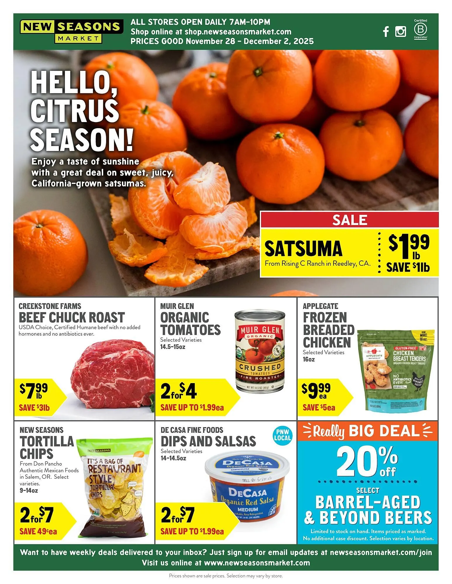 New Seasons Market weekly ad - 1