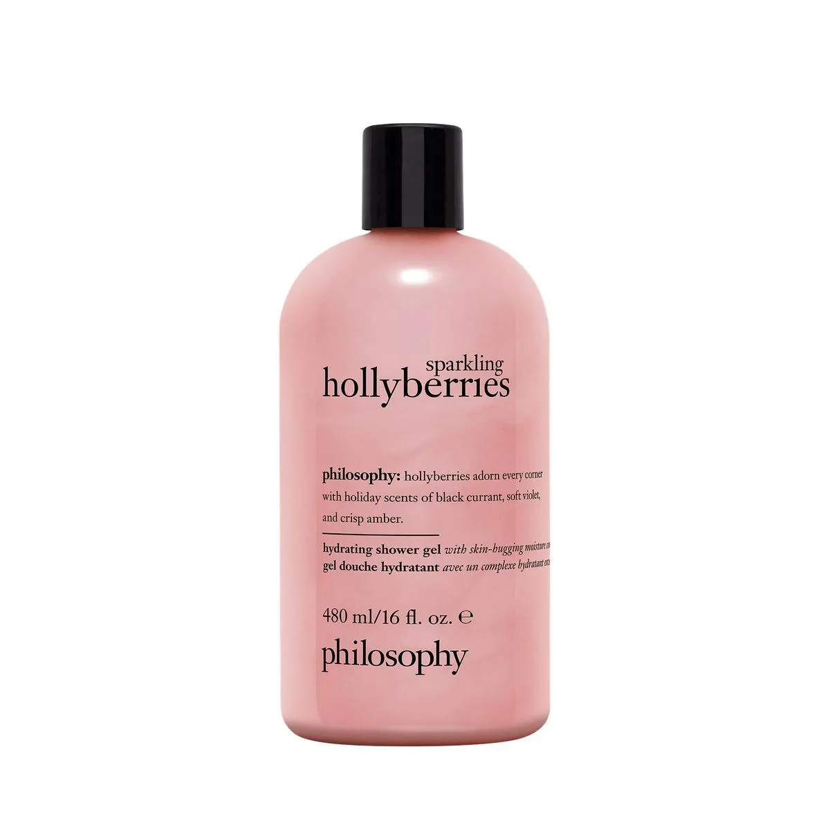 sparkling hollyberries hydrating shower gel
