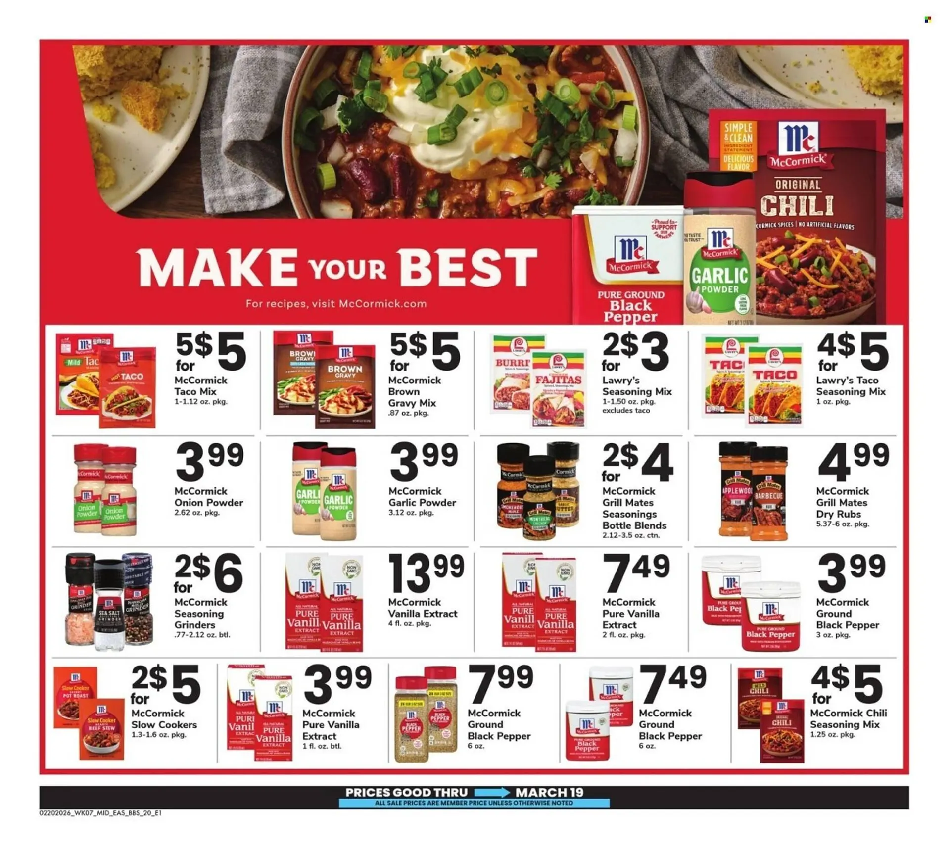 Weekly ad Safeway weekly ad from February 20 to March 19 2026 - Page 20