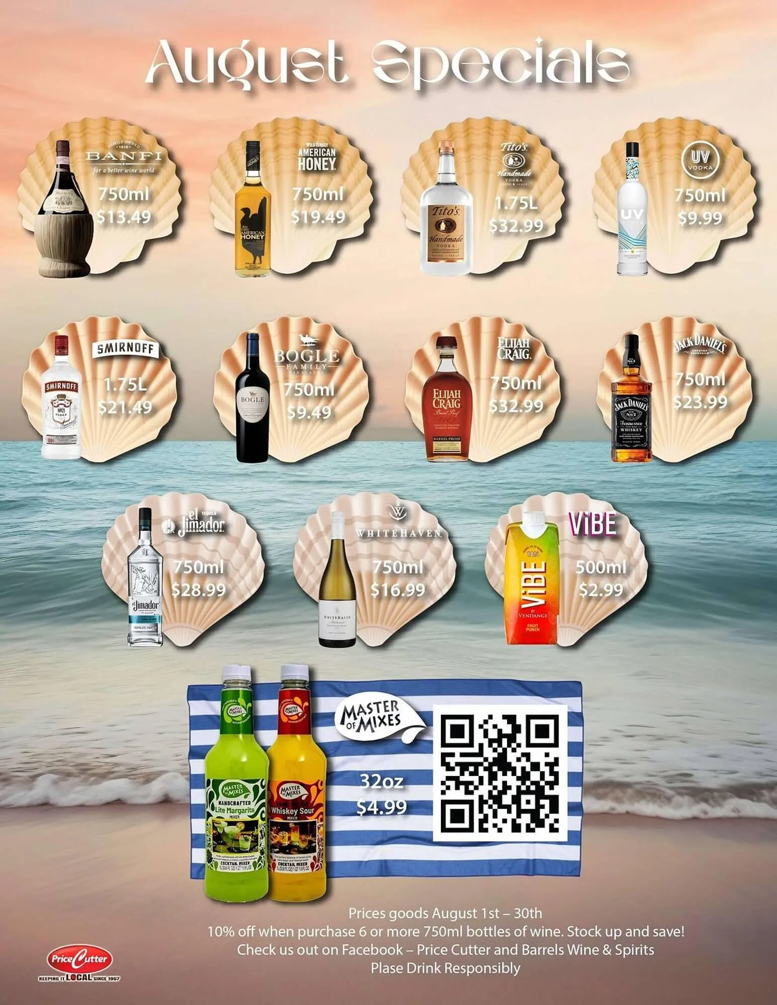 Weekly ad Price Cutter Weekly Ad from August 1 to August 30 2025 - Page 1