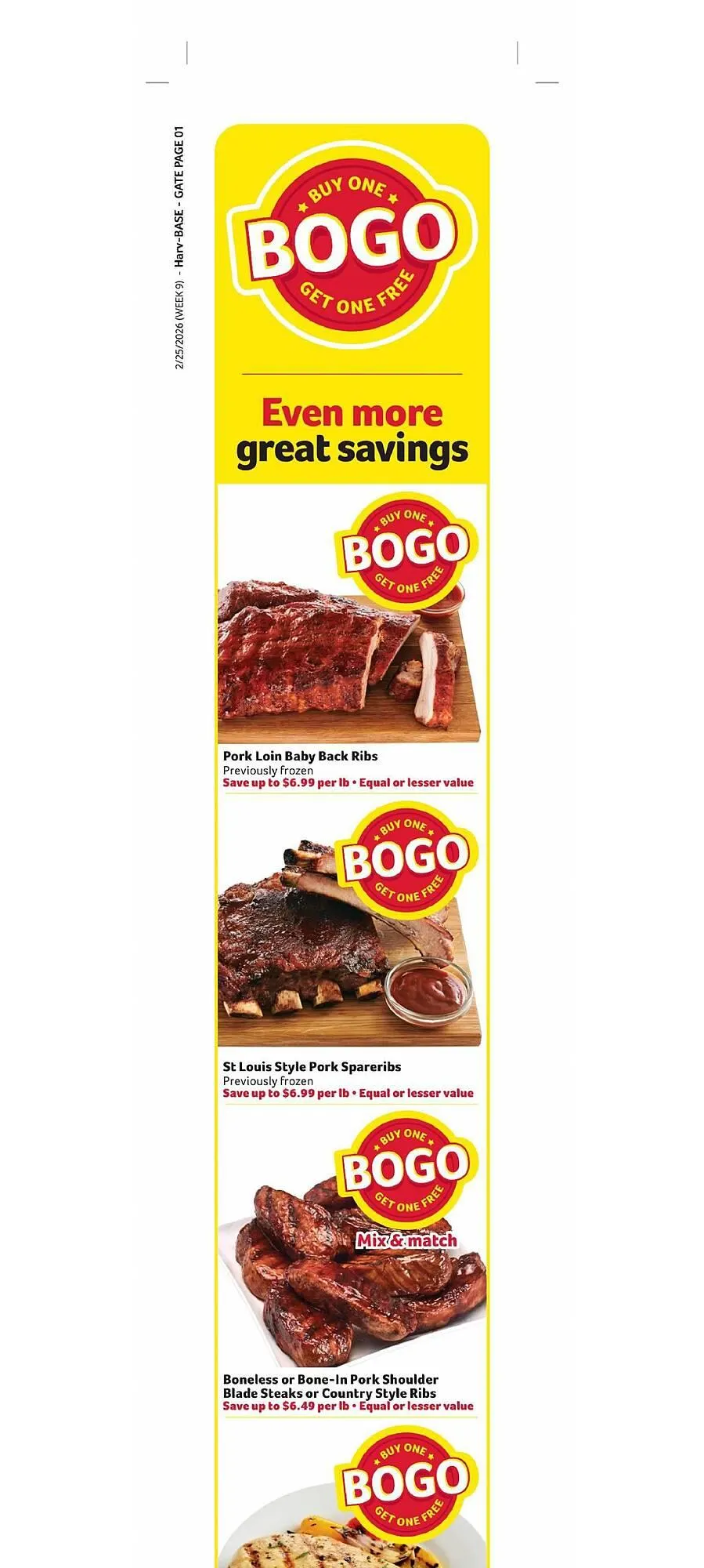 Weekly ad Harveys Supermarkets weekly ad from February 25 to March 3 2026 - Page 3