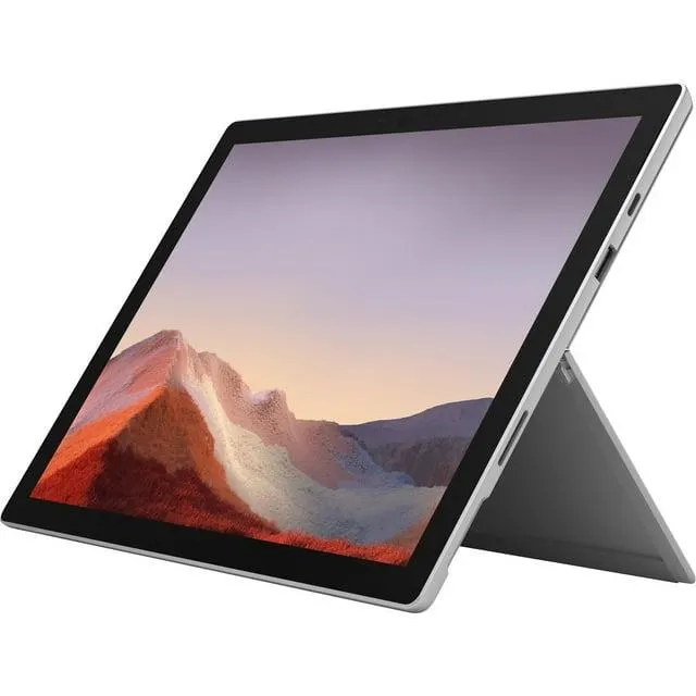 Microsoft Surface Pro 7, 12.3" Touch-Screen, Intel Core i5-1035G4, 8GB Memory, 128GB SSD, Iris Plus Graphics, Windows 10 home, Platinum, VDV-00001