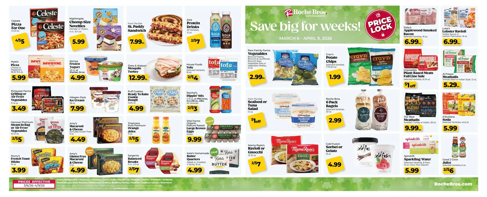 Weekly promotion Roche Bros weekly ad spanning from March 31 to April 4 2026 - Page 11 for Catalogue 365