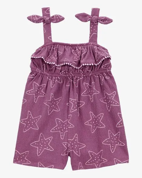 Baby Starfish Print Romper