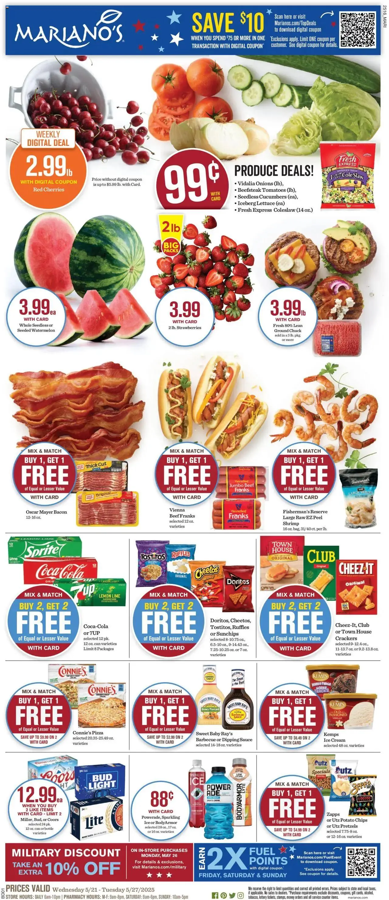Marianos Weekly Ad - 1