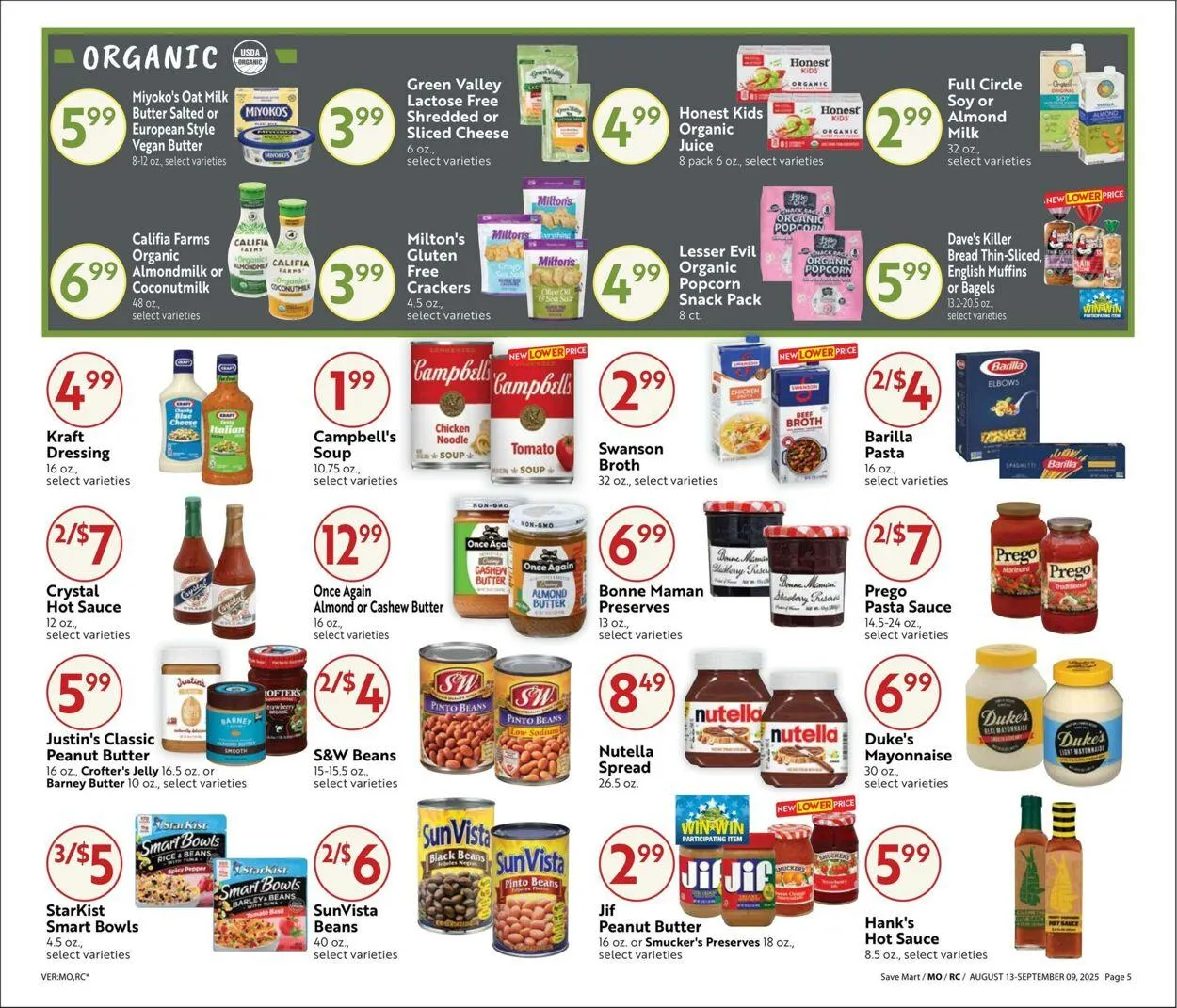 Weekly ad Save Mart Current weekly ad from August 13 to September 9 2025 - Page 5