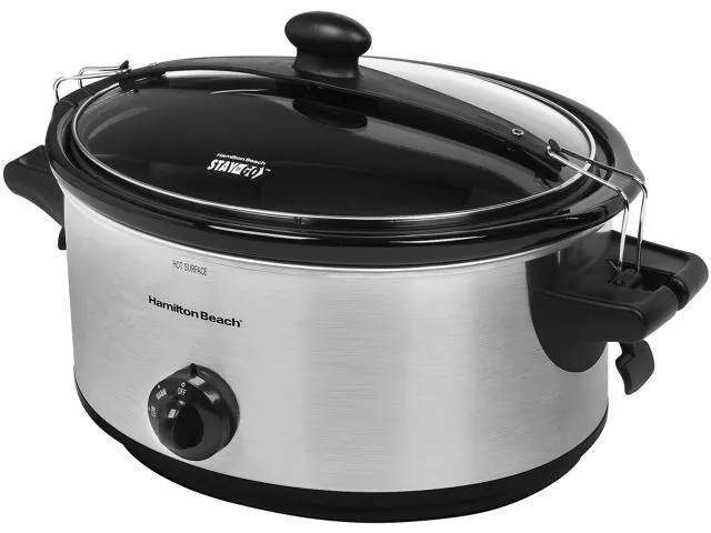 Hamilton Beach Stay or Go® 6 Quart Slow Cooker (MODEL: 33262G)