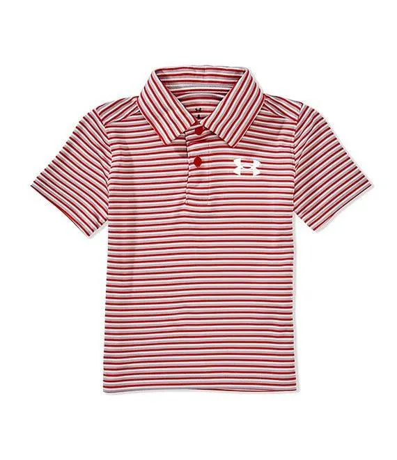 Little Boys Short Sleeve Matchplay Performance Polo Shirt