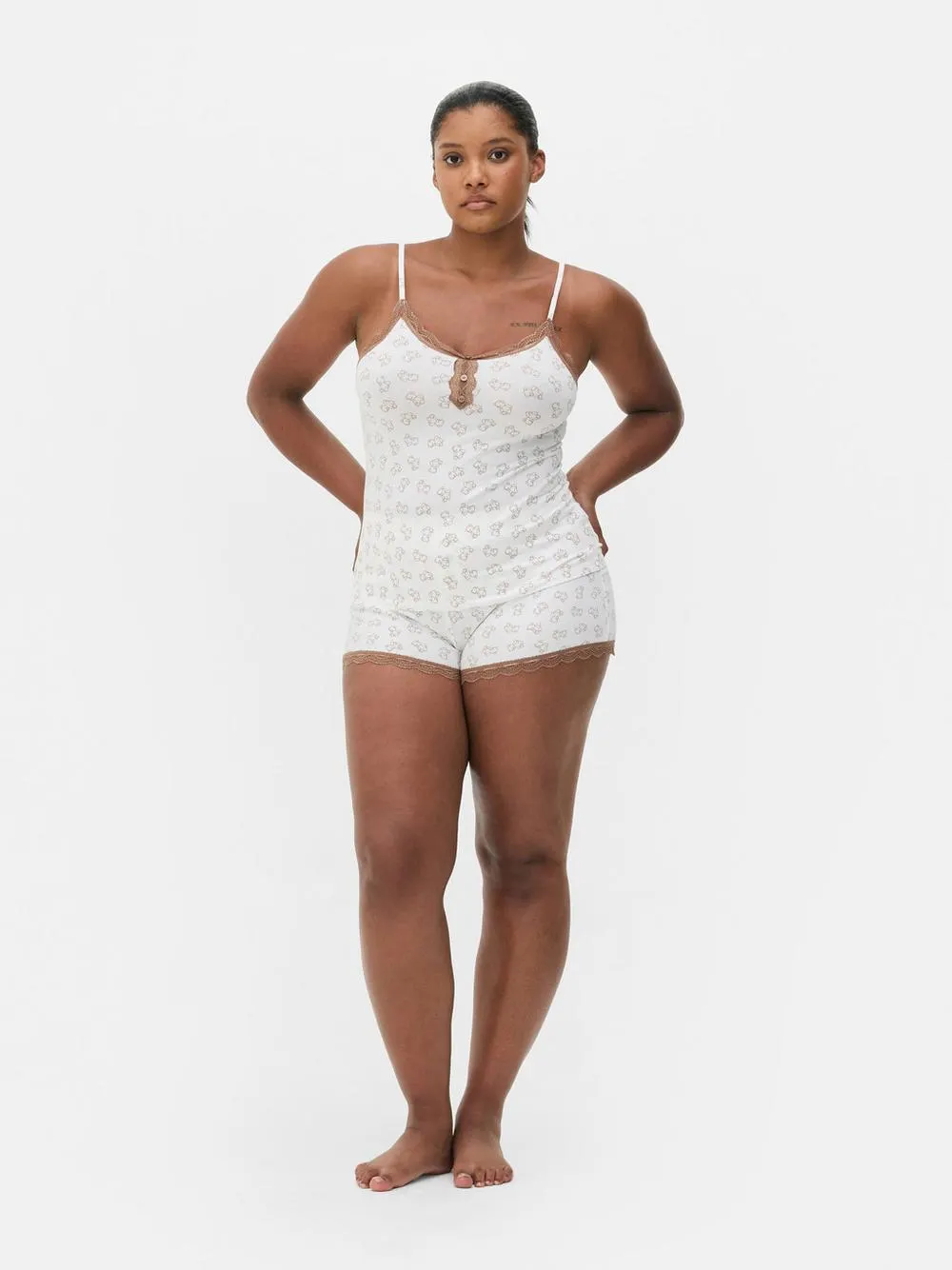Cotton Cami Pyjama Set