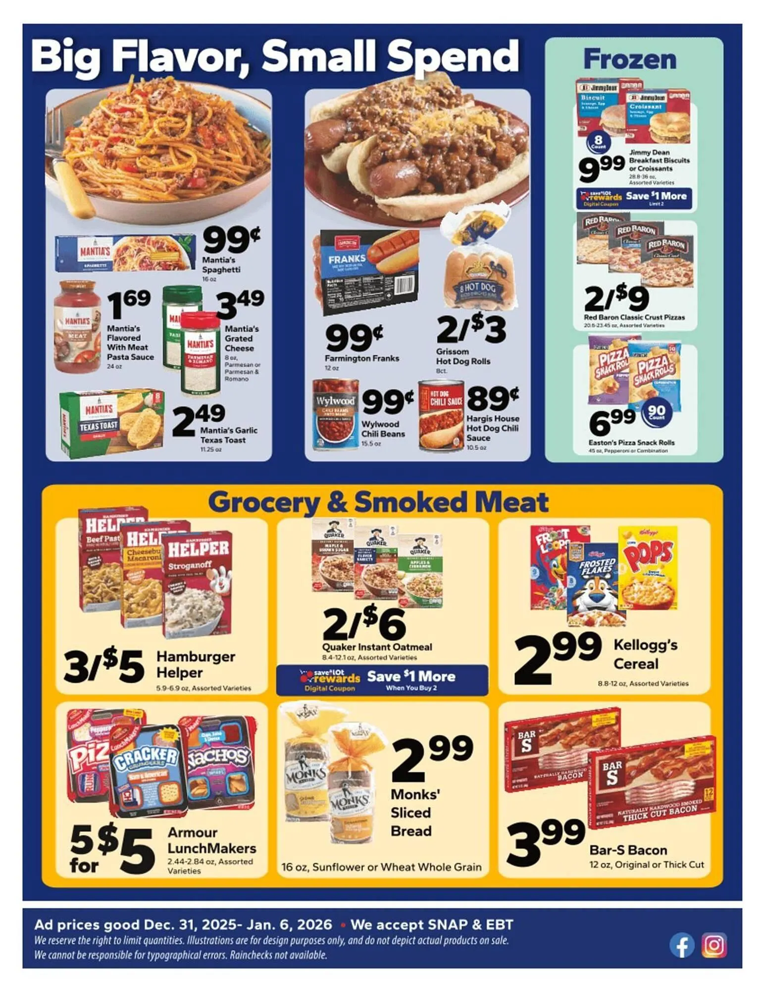 Weekly ad Save a Lot weekly ad from December 31 to January 6 2026 - Page 2