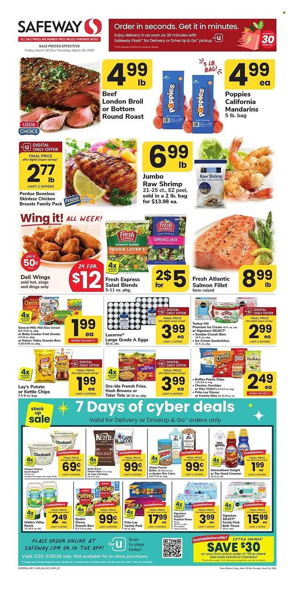 Safeway weekly ad - 1