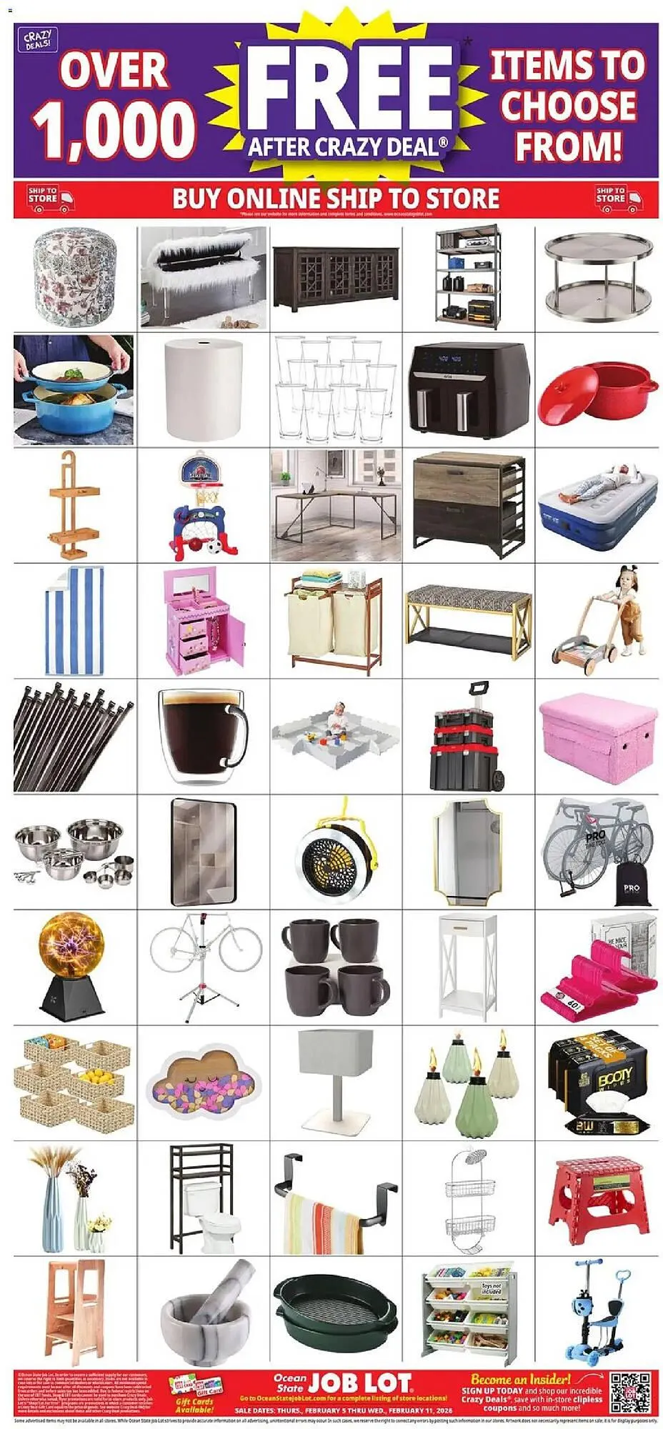 Weekly ad Ocean State Job Lot flyer from February 5 to February 12 2026 - Page 18