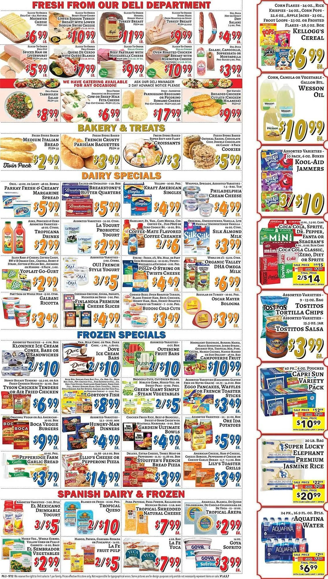 Weekly promotion Trade Fair Supermarket weekly ad spanning from September 12 to September 18 2025 - Page 5 for Catalogue 365