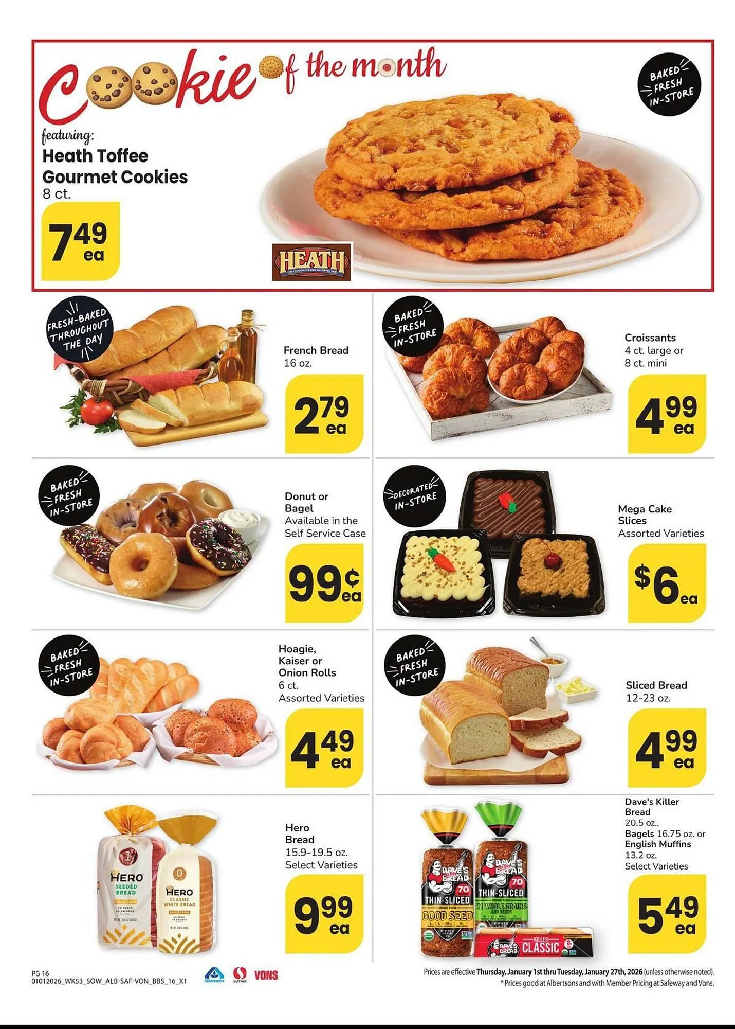 Weekly ad Safeway weekly ad from January 1 to January 27 2026 - Page 16