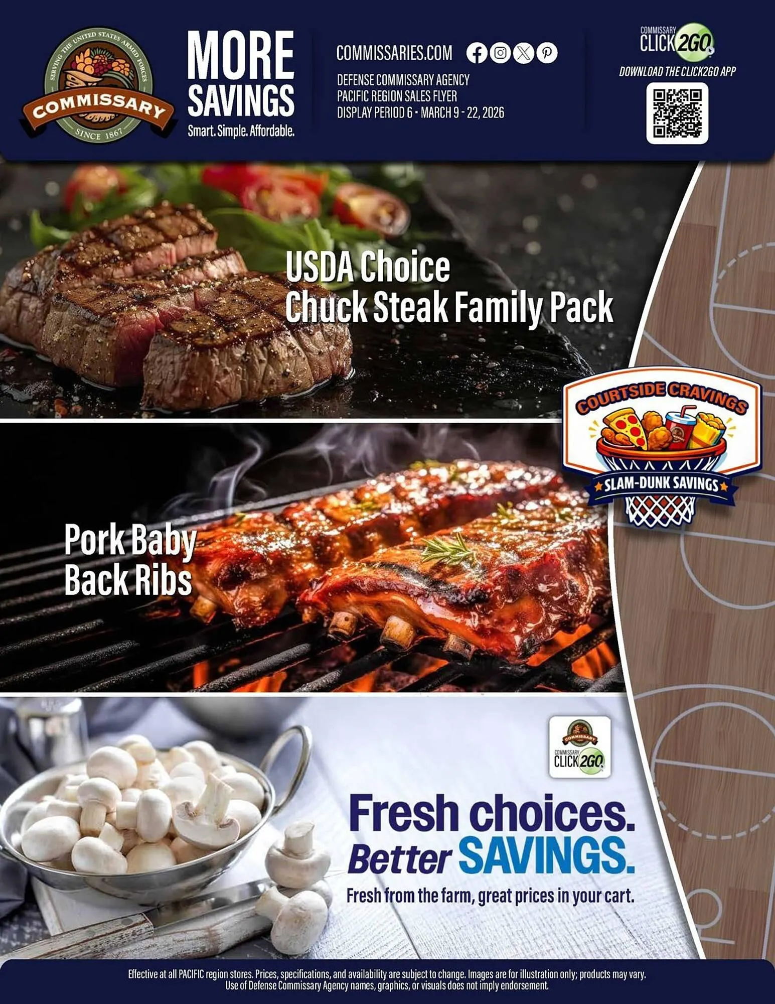 Weekly ad Commissary weekly ad from March 9 to March 22 2026 - Page 1