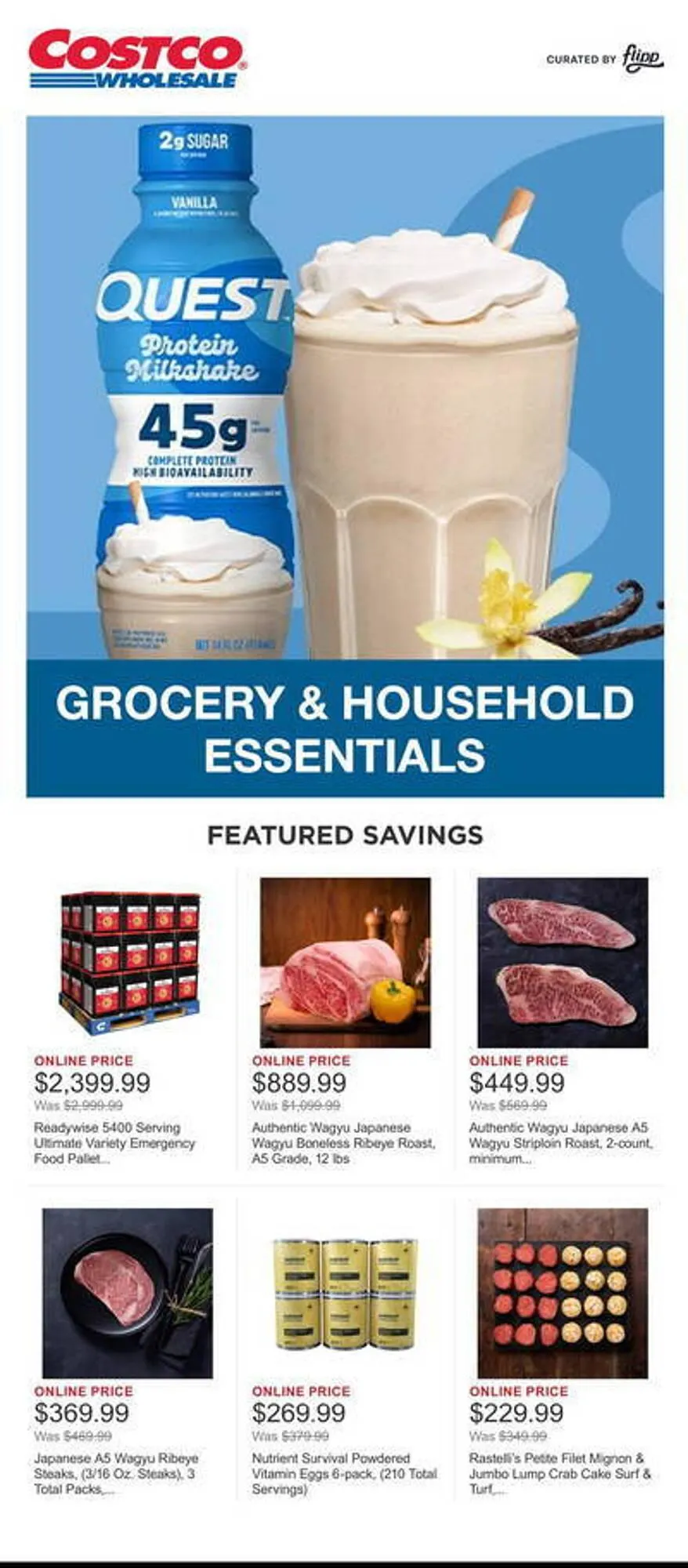Catálogo de Costco Weekly Ad 22 de abril al 27 de abril 2025 - Página 1