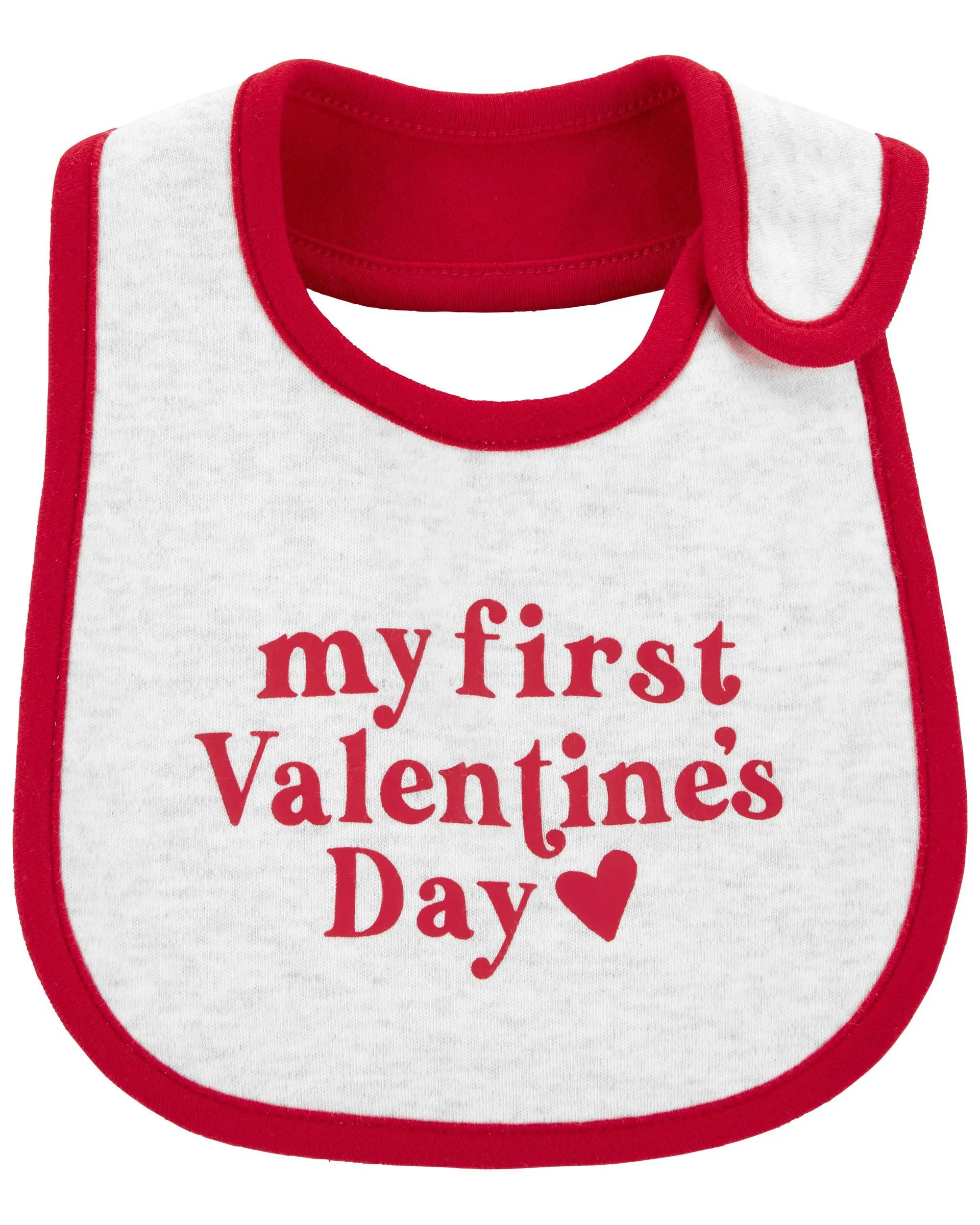 Carter's My First Valentine's Day Teething Bib