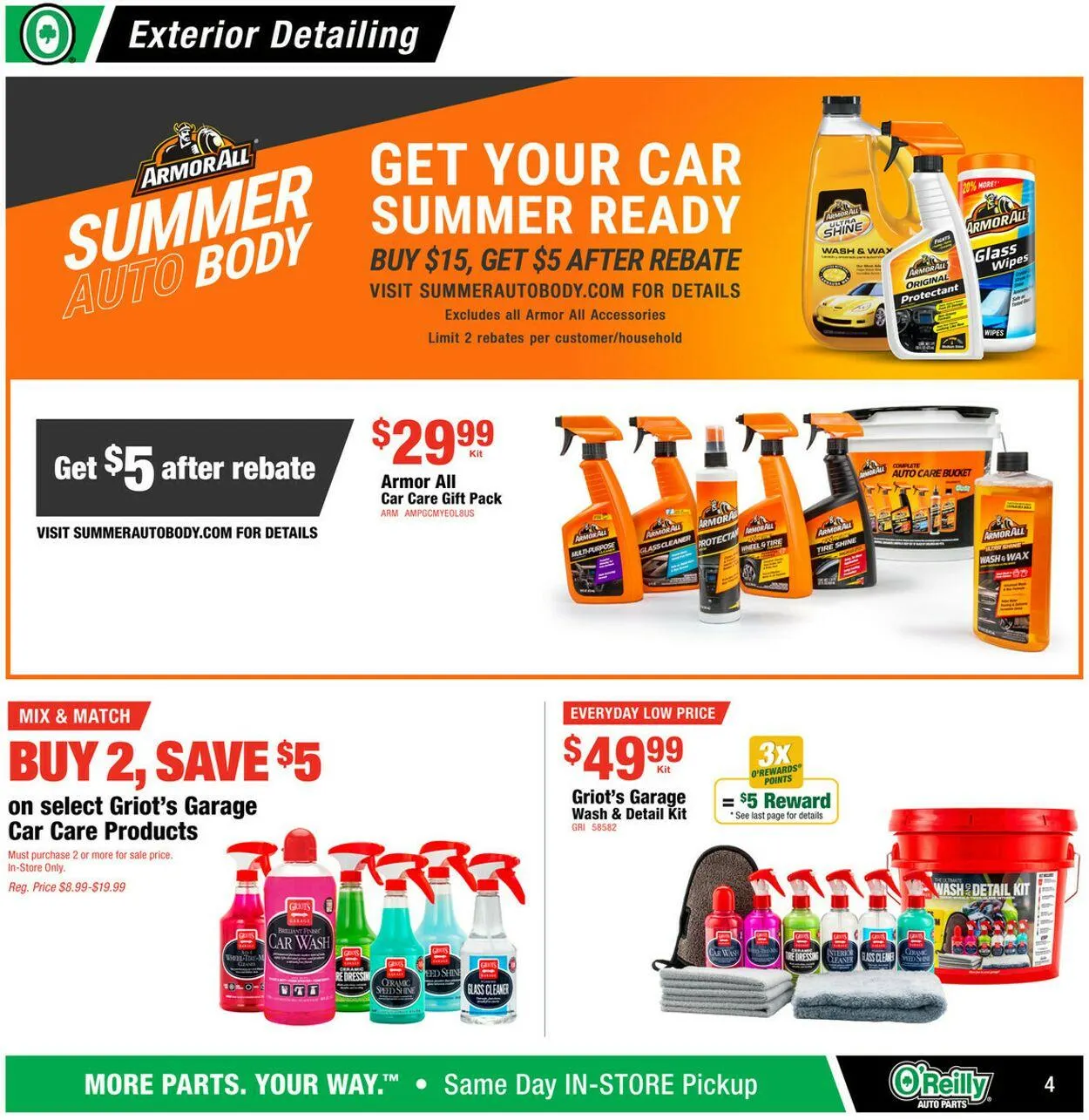 Weekly ad O’Reilly Auto Parts from April 30 to May 27 2025 - Page 4