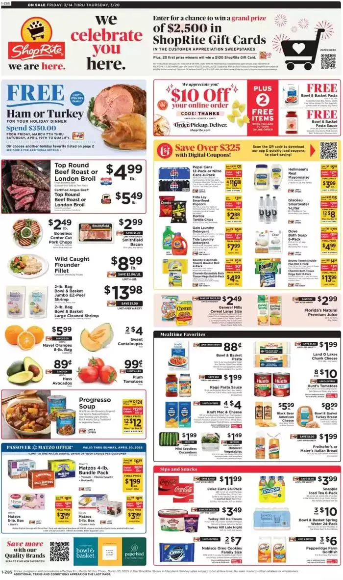 Weekly ad Great discounts on selected products from March 14 to March 20 2025 - Page 1