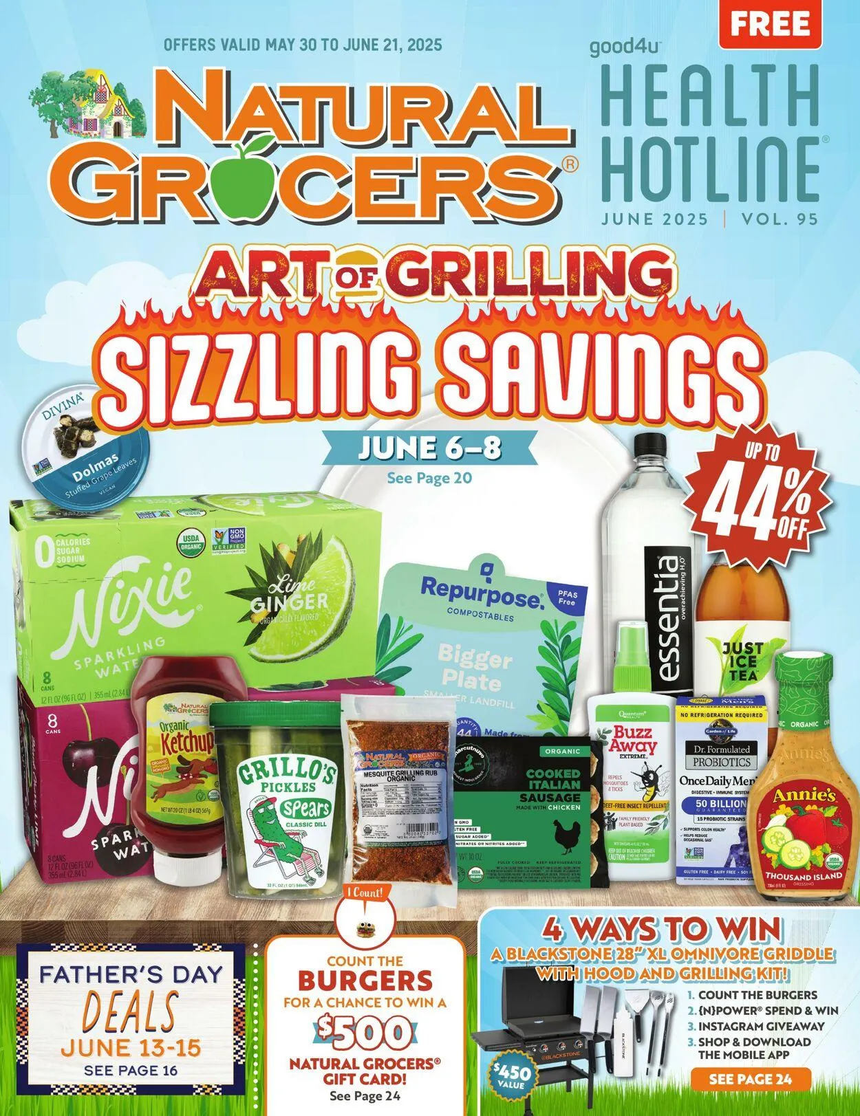 Weekly ad Natural Grocers from June 2 to June 18 2025 - Page 1