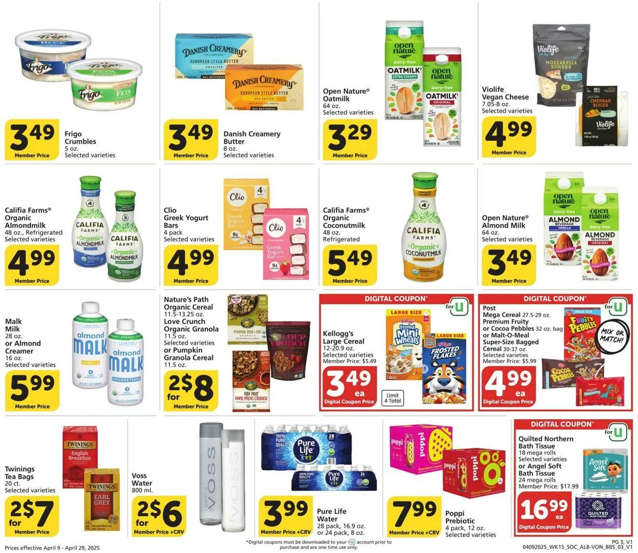 Catálogo de Vons Current weekly ad 9 de abril al 29 de abril 2025 - Página 3