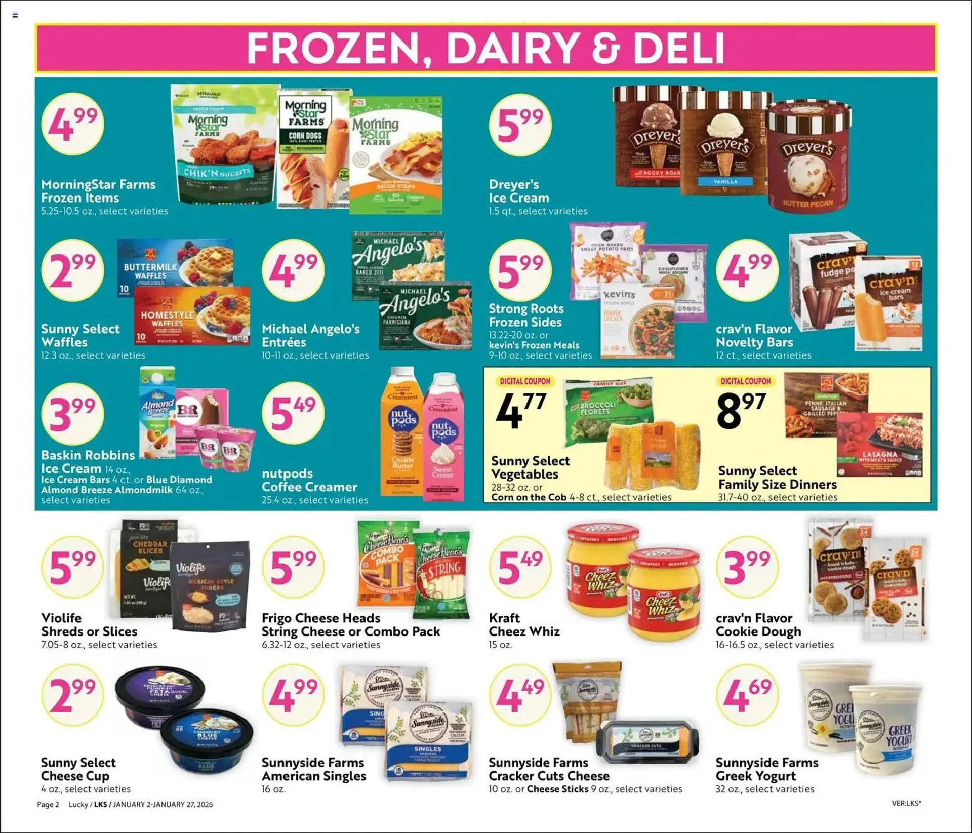 Weekly ad Lucky Supermarkets weekly ad from January 2 to January 27 2026 - Page 2