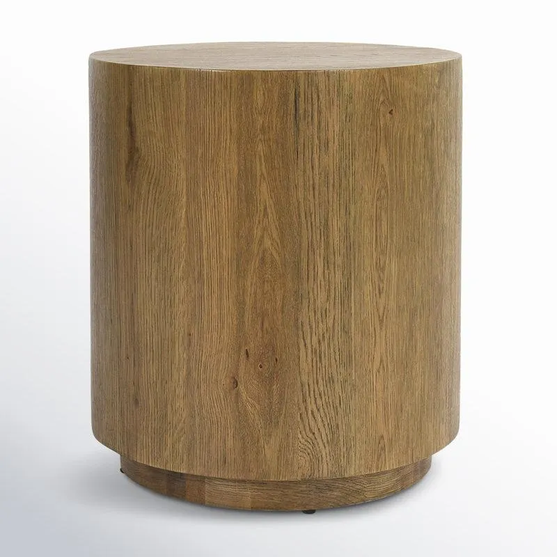 Taryn 20" Drum End Table