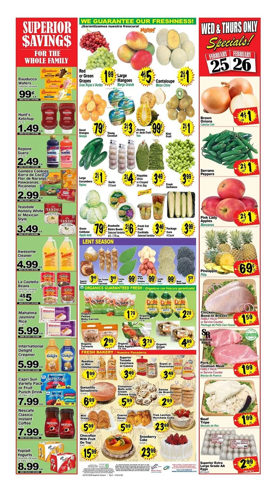 Weekly ad Superior Grocers weekly ad from February 28 to March 1 2026 - Page 4