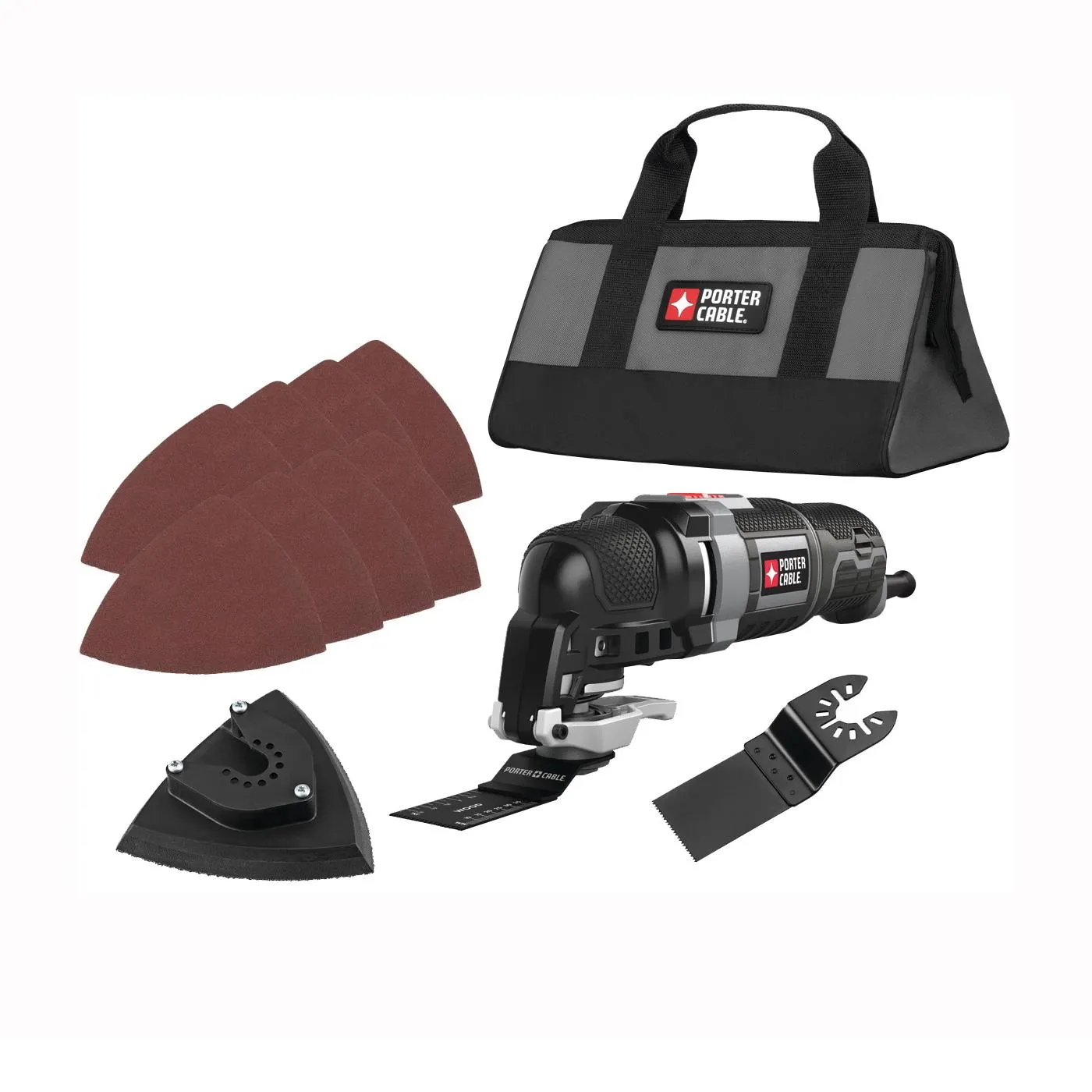 PCE606K Oscillating Multi-Tool Kit, 3 A, 10,000 to 22,000 opt OPM