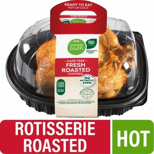 Simple Truth® Fresh Roasted Whole Rotisserie Chicken