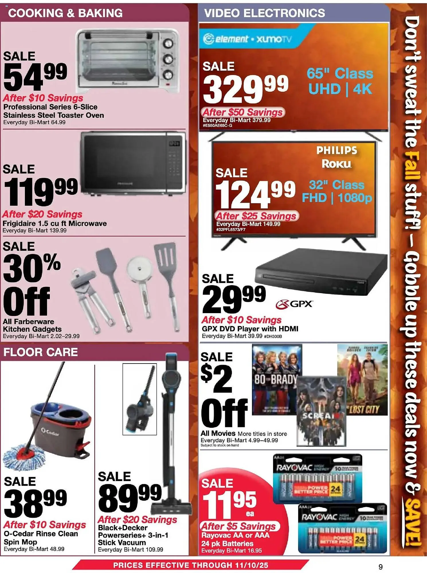 Weekly ad Bi-Mart weekly ad from October 28 to November 11 2025 - Page 9