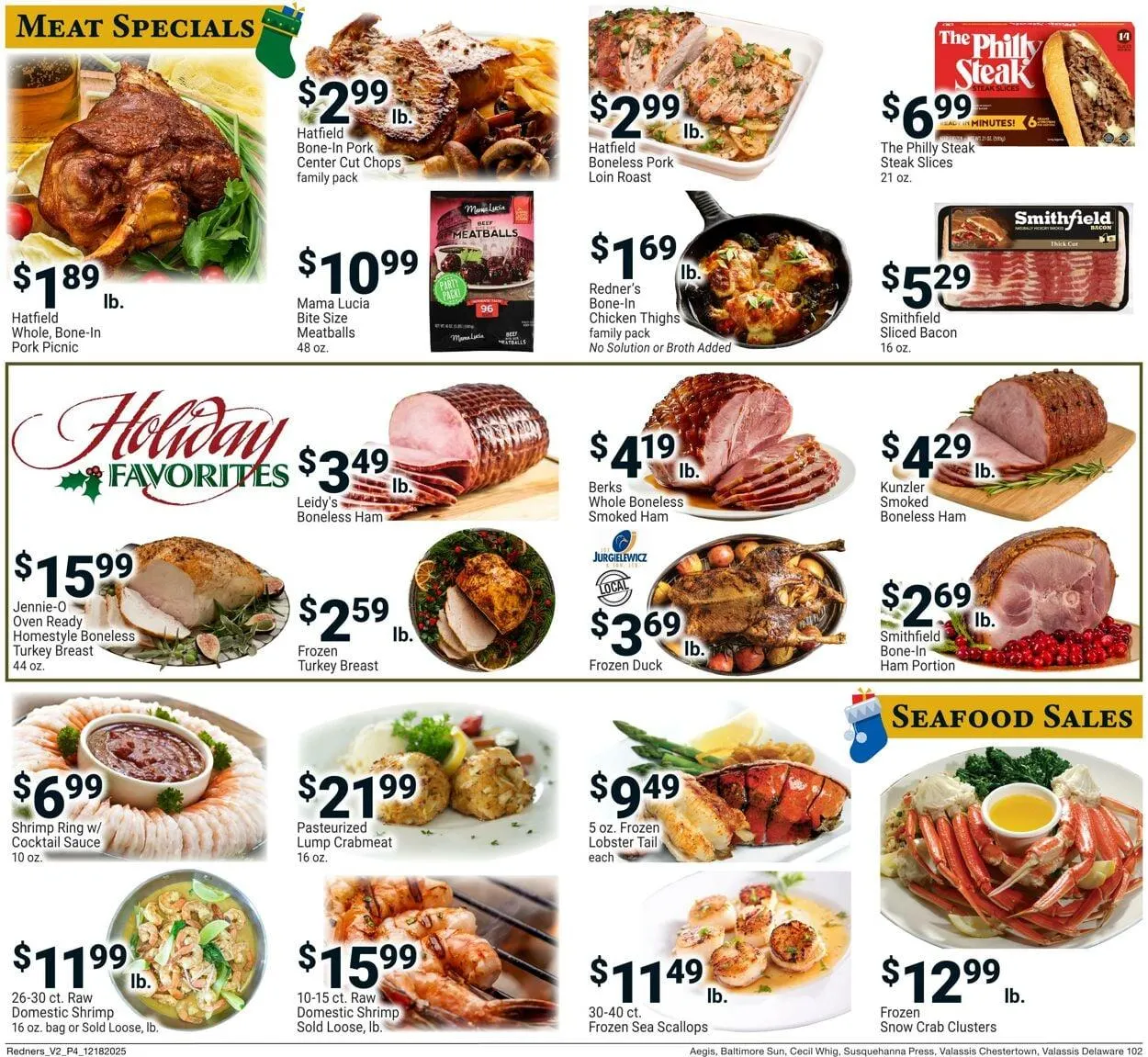 Weekly ad Redner’s Warehouse Market Current weekly ad from December 18 to December 24 2025 - Page 4