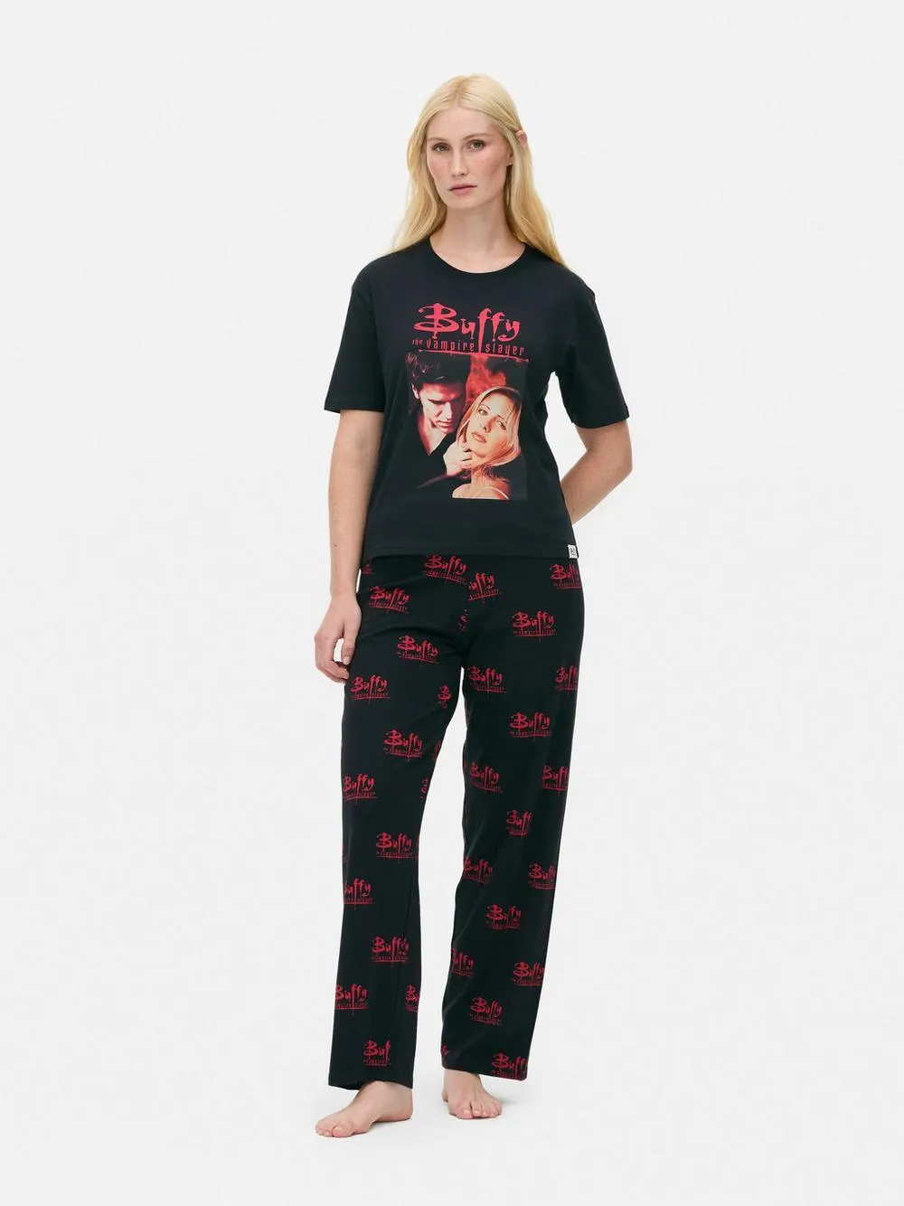 Buffy Graphic Pajama Set