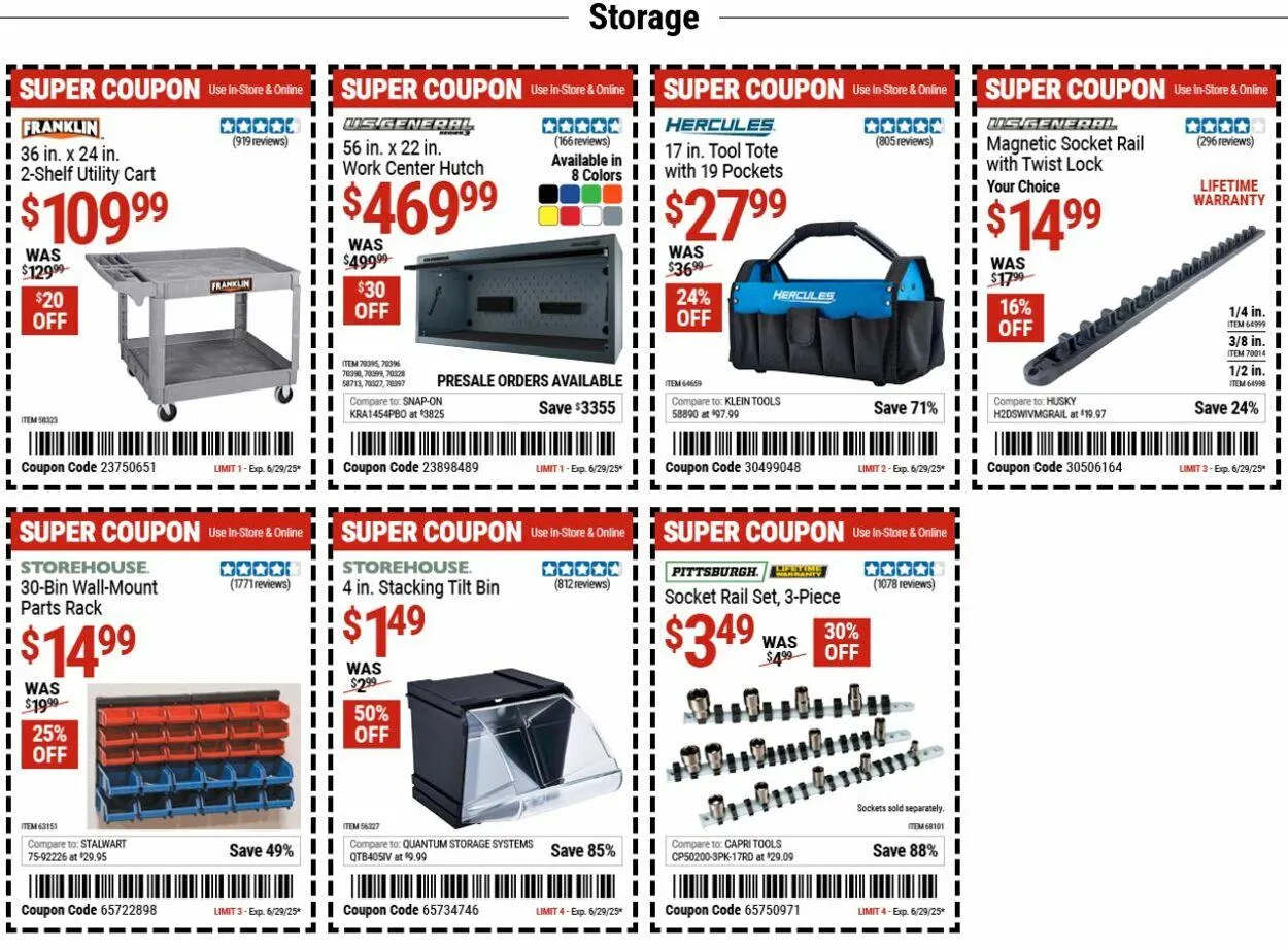 Catálogo de Harbor Freight Current weekly ad 16 de junio al 25 de junio 2025 - Página 10