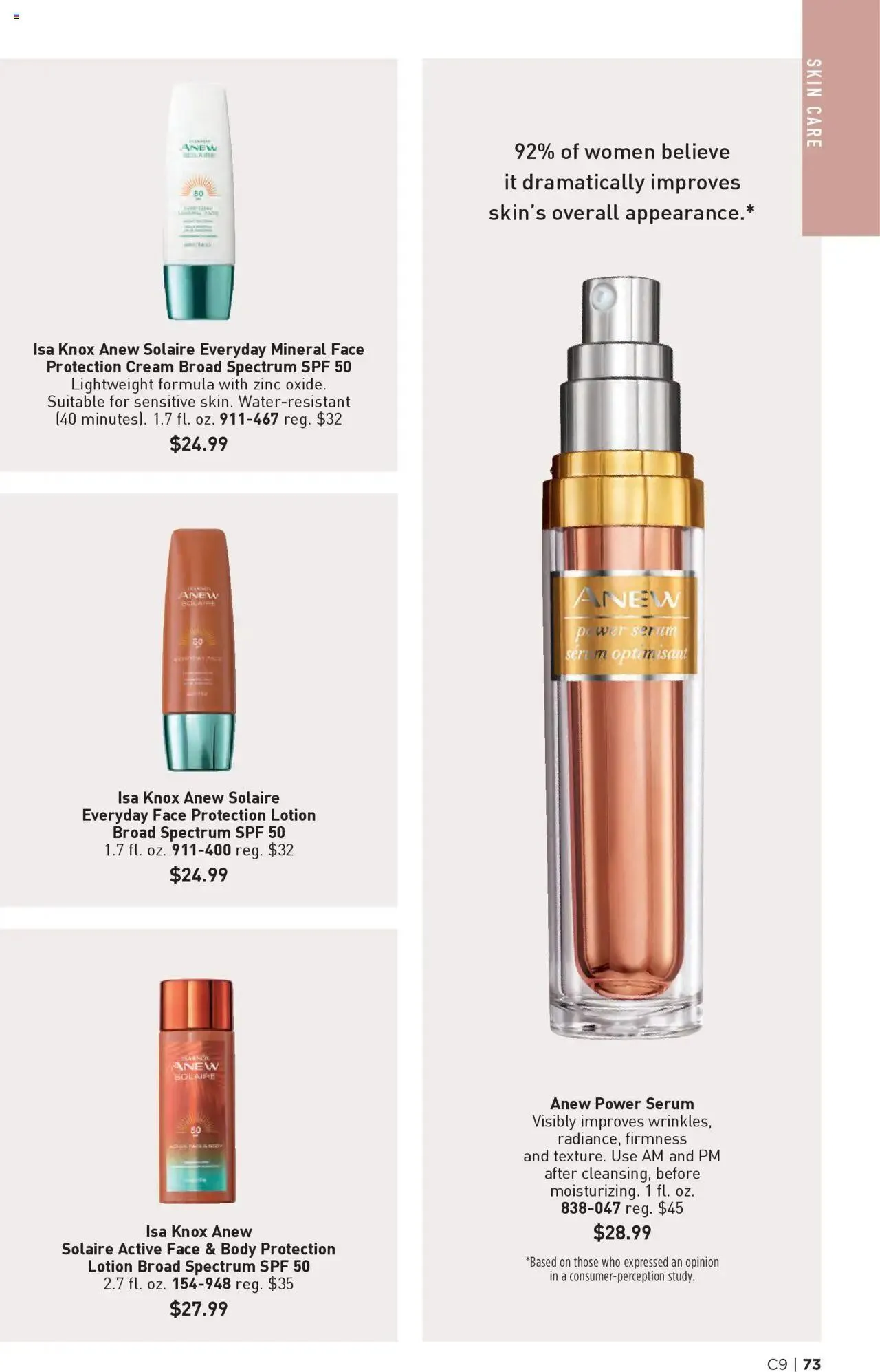 Weekly ad Avon Brochure from April 23 to May 6 2025 - Page 73