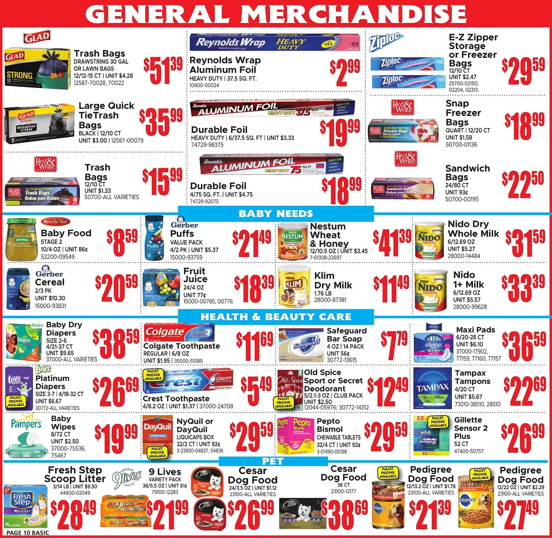 Weekly promotion Jetro flyer spanning from September 3 to September 18 2025 - Page 10 for Catalogue 365