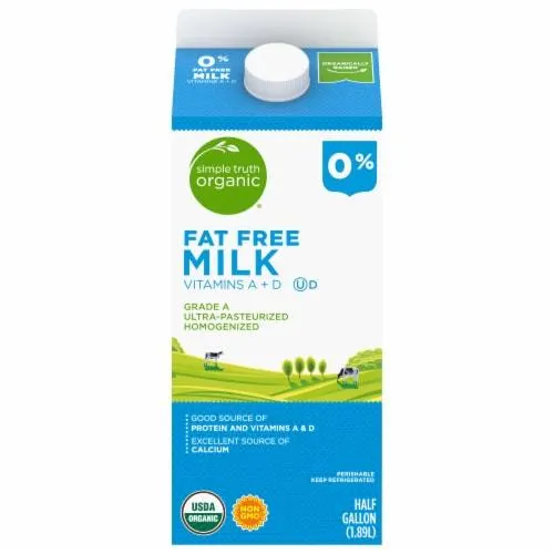 Simple Truth Organic® Fat Free Milk