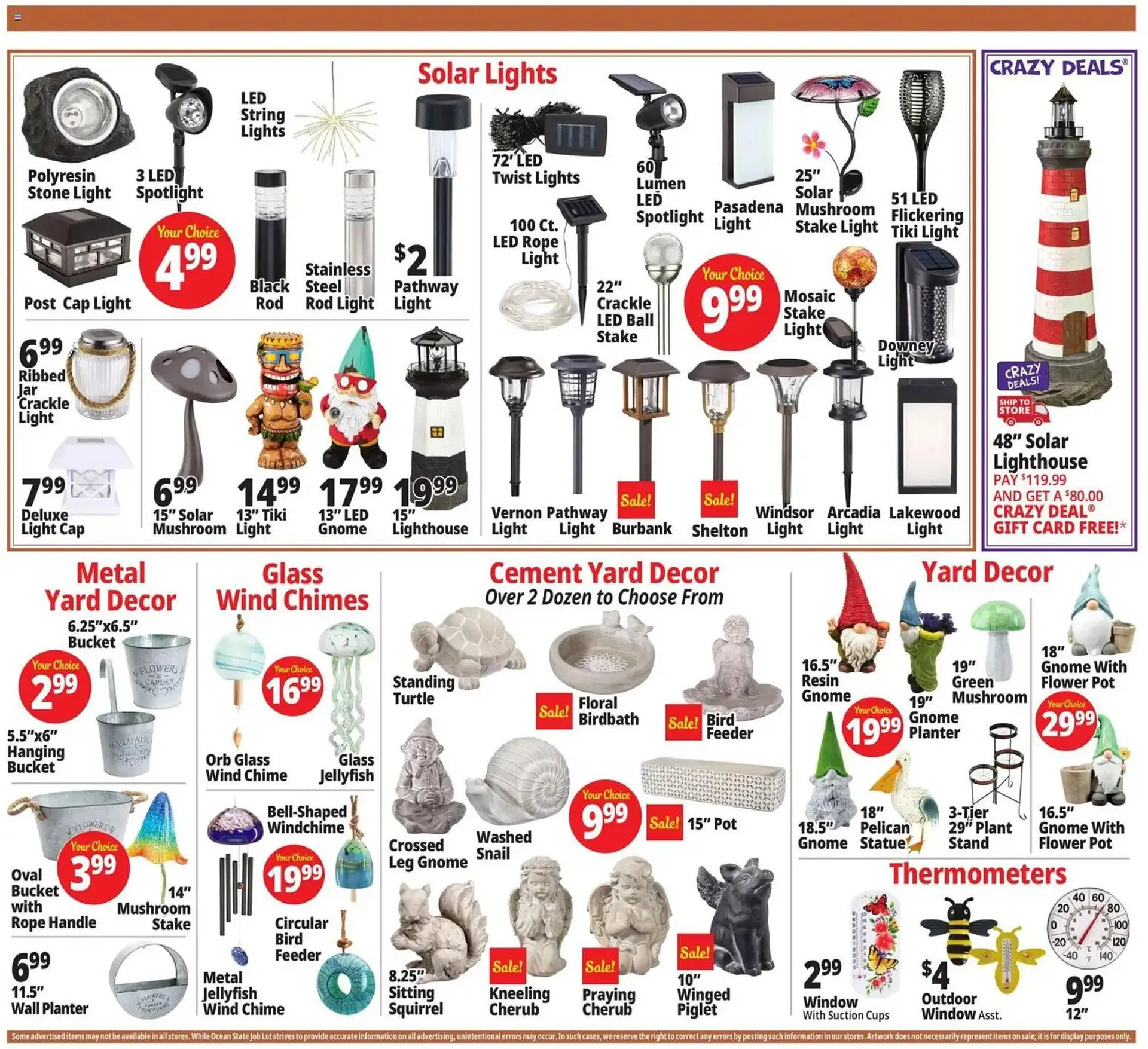 Weekly ad Ocean State Job Lot flyer from April 23 to April 29 2026 - Page 10