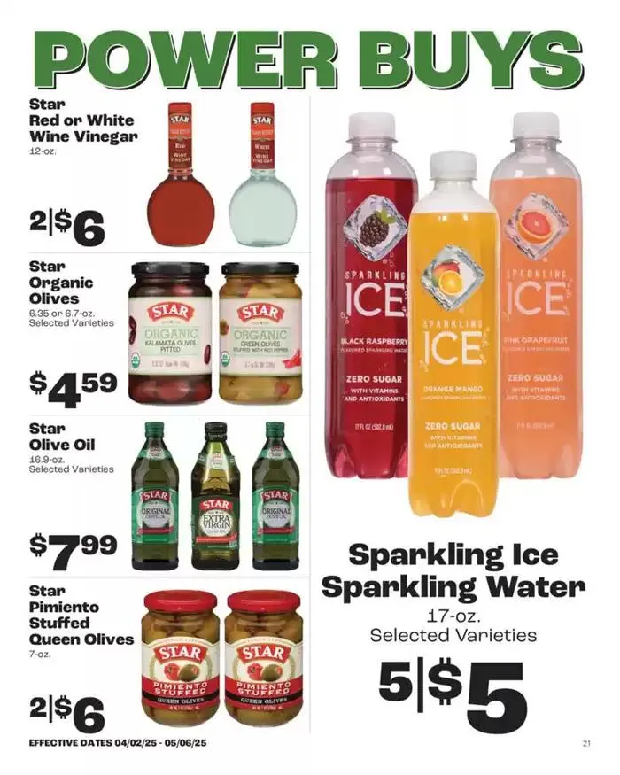 Weekly ad Rosauers Monthly Power Buys from April 2 to May 6 2025 - Page 21
