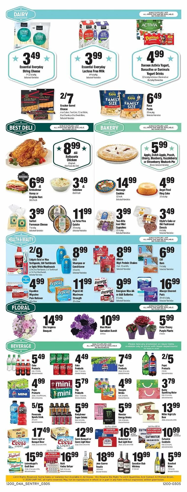 Weekly ad Sentry weekly ad from March 5 to March 11 2026 - Page 4