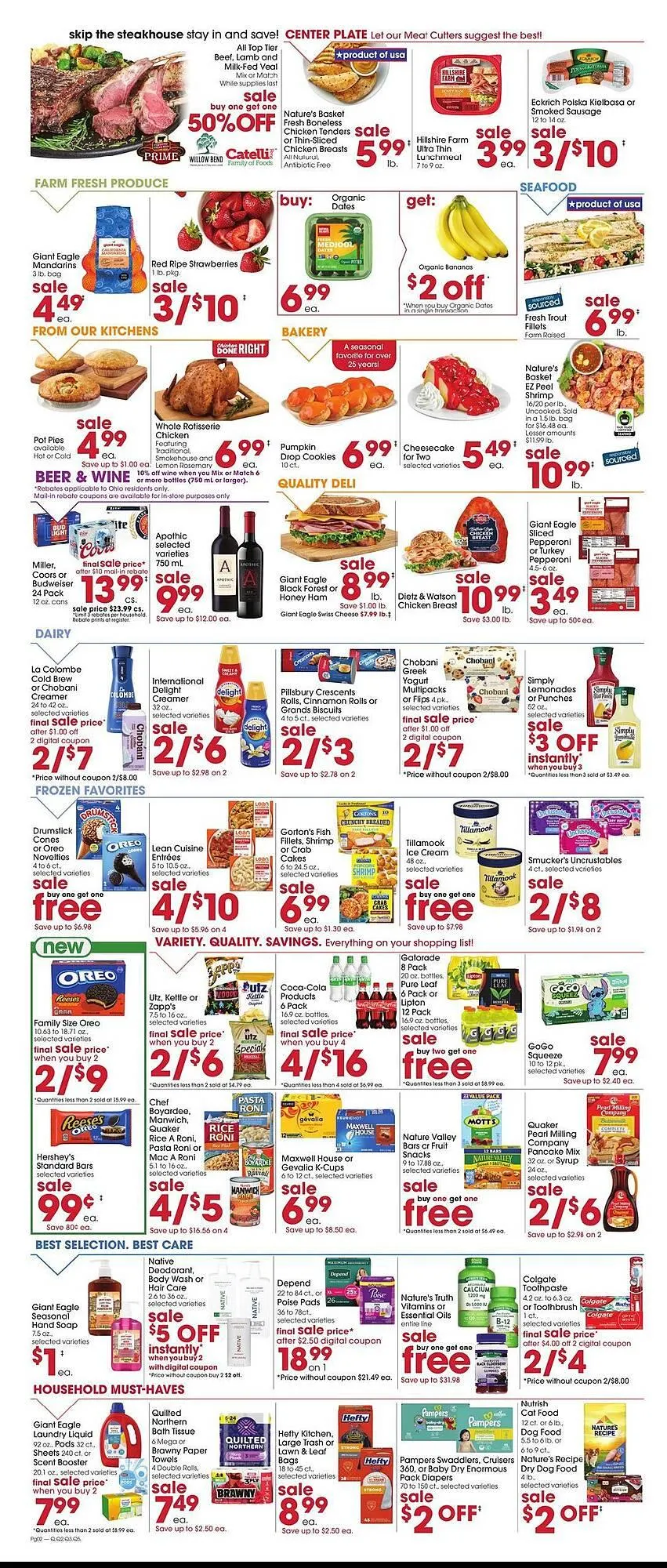 Weekly ad Giant Eagle weekly ad from September 4 to September 10 2025 - Page 2